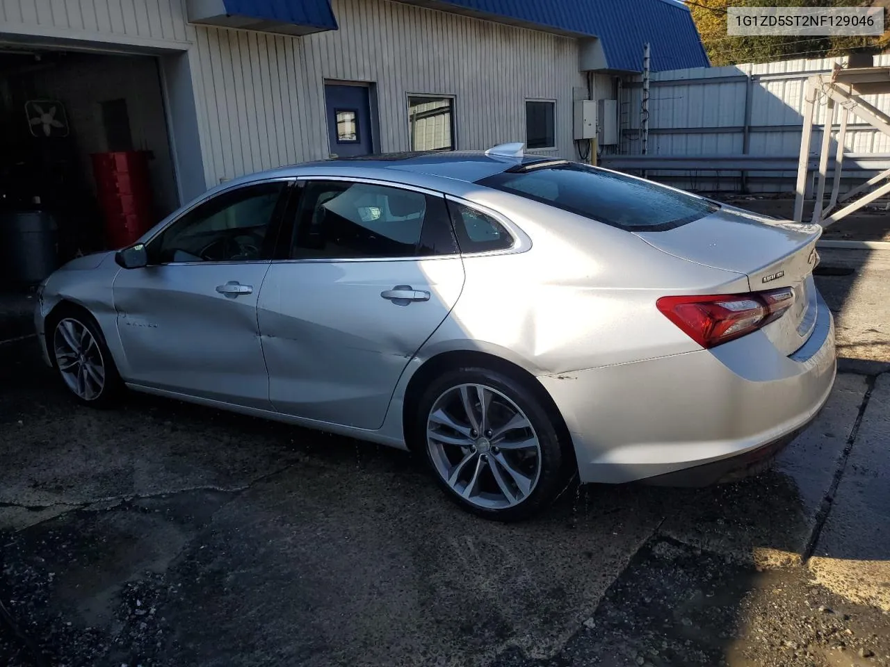 2022 Chevrolet Malibu Lt VIN: 1G1ZD5ST2NF129046 Lot: 77769264