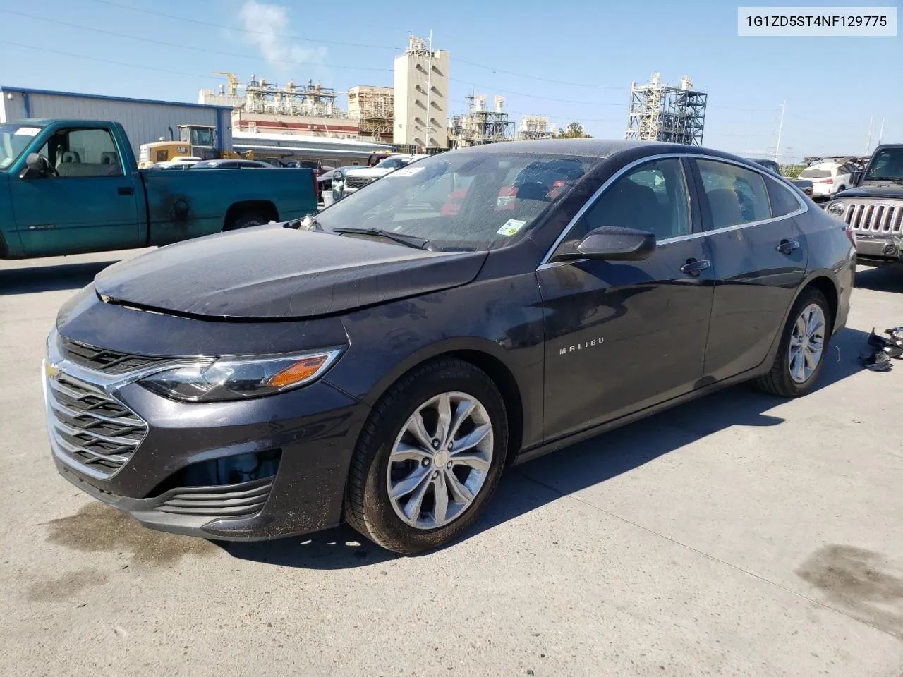 2022 Chevrolet Malibu Lt VIN: 1G1ZD5ST4NF129775 Lot: 78000334