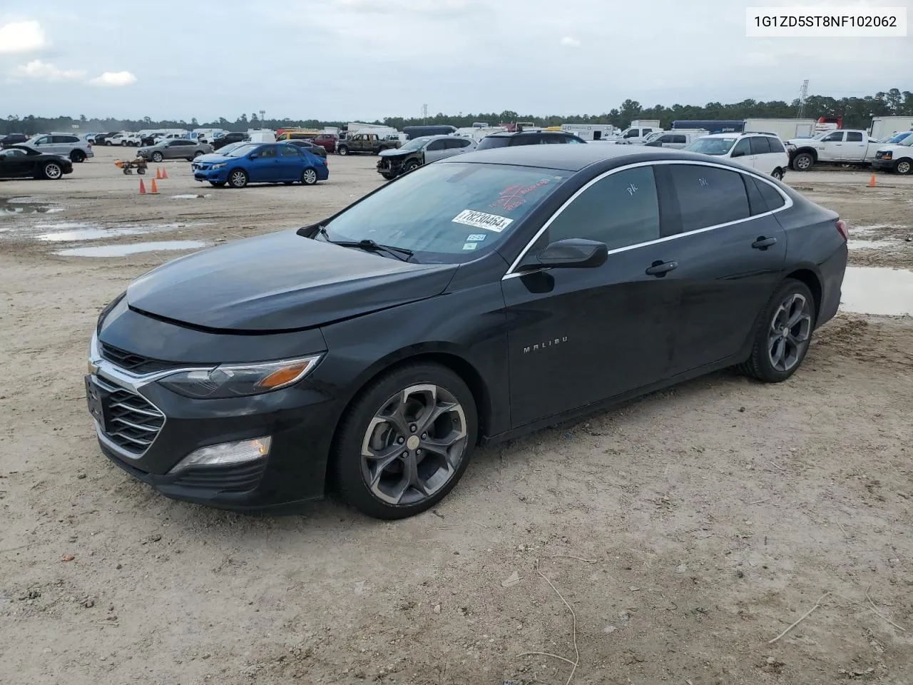 2022 Chevrolet Malibu Lt VIN: 1G1ZD5ST8NF102062 Lot: 78230464