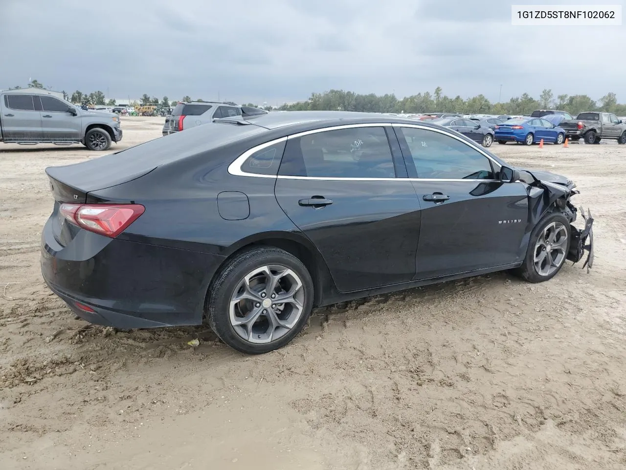 2022 Chevrolet Malibu Lt VIN: 1G1ZD5ST8NF102062 Lot: 78230464