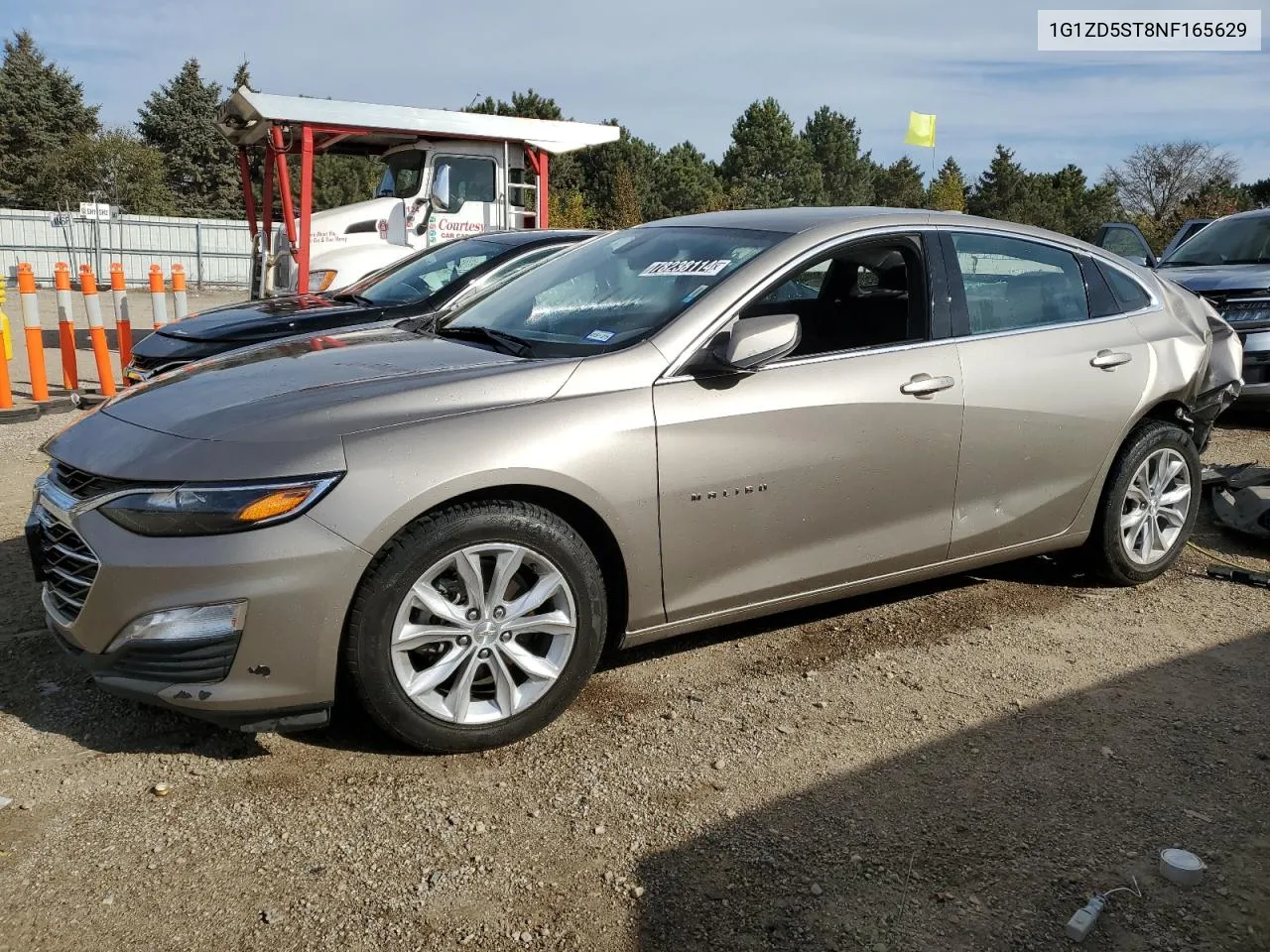 1G1ZD5ST8NF165629 2022 Chevrolet Malibu Lt