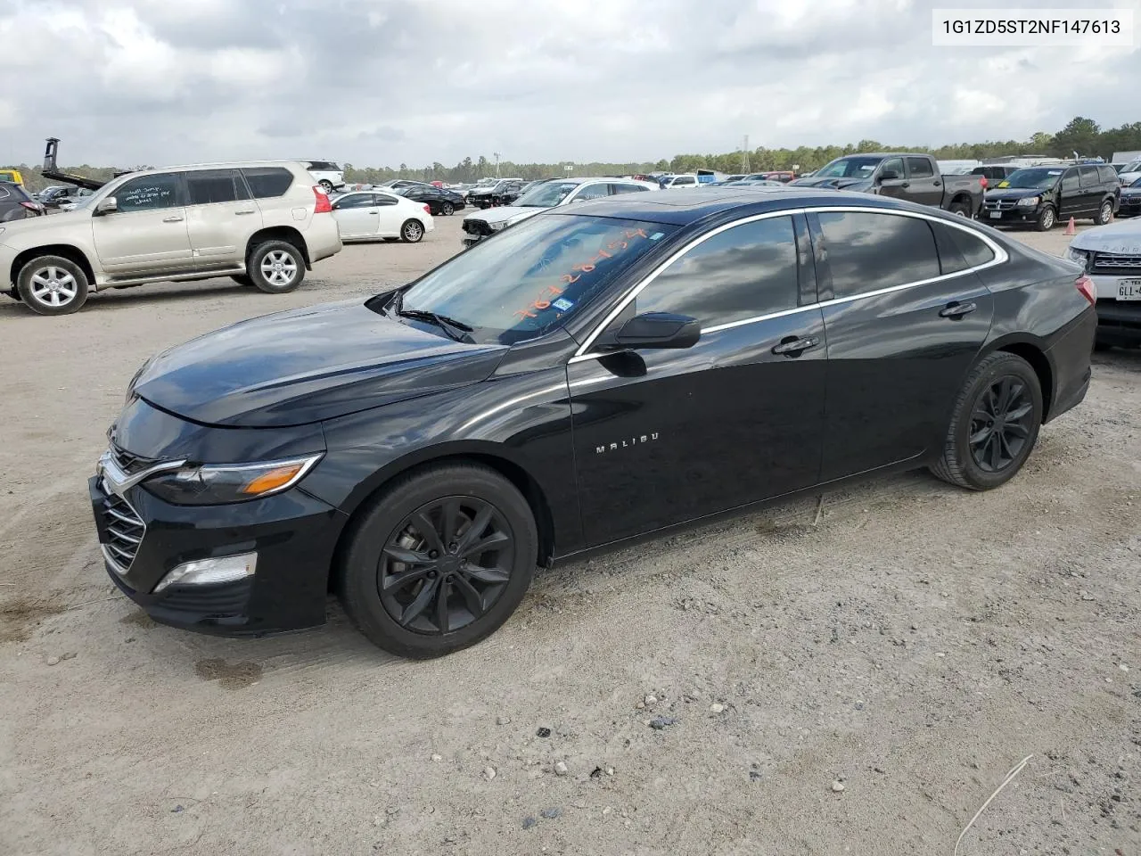 2022 Chevrolet Malibu Lt VIN: 1G1ZD5ST2NF147613 Lot: 78728454