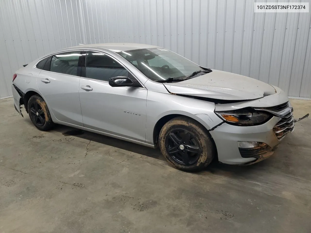 2022 Chevrolet Malibu Lt VIN: 1G1ZD5ST3NF172374 Lot: 78776694