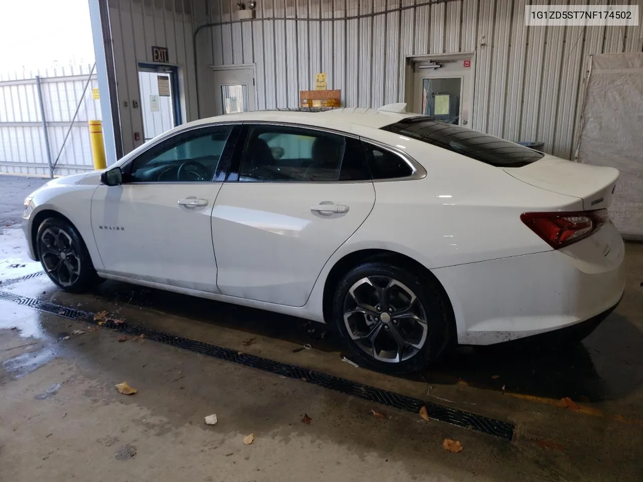 2022 Chevrolet Malibu Lt VIN: 1G1ZD5ST7NF174502 Lot: 79514674