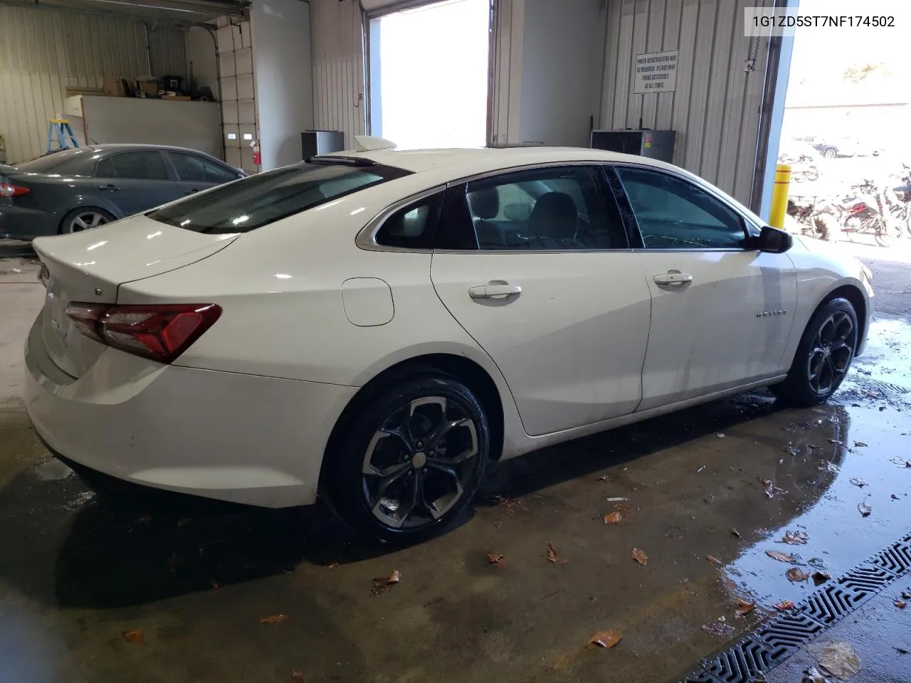 2022 Chevrolet Malibu Lt VIN: 1G1ZD5ST7NF174502 Lot: 79514674