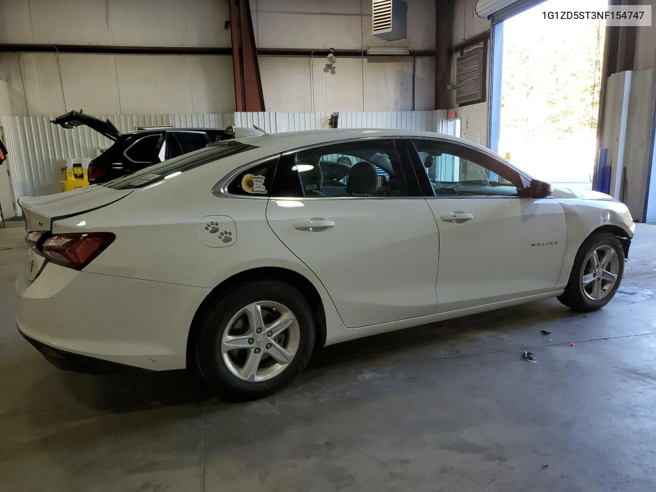 2022 Chevrolet Malibu Lt VIN: 1G1ZD5ST3NF154747 Lot: 80063744