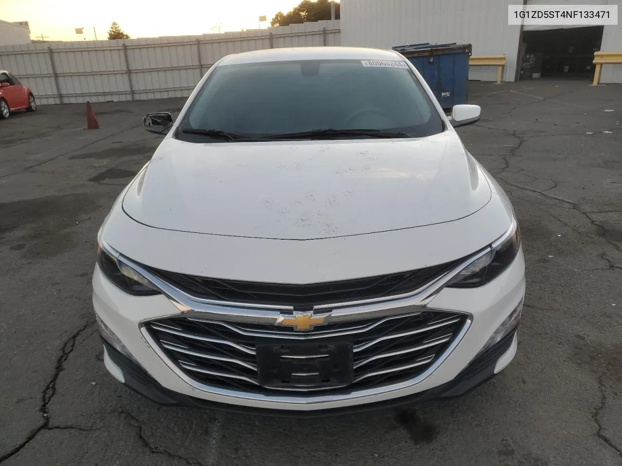 2022 Chevrolet Malibu Lt VIN: 1G1ZD5ST4NF133471 Lot: 80064244