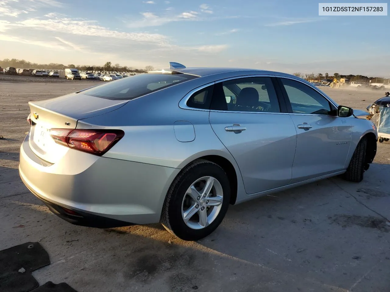 2022 Chevrolet Malibu Lt VIN: 1G1ZD5ST2NF157283 Lot: 80133354