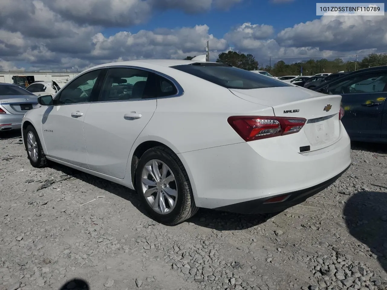 2022 Chevrolet Malibu Lt VIN: 1G1ZD5ST8NF110789 Lot: 80273624