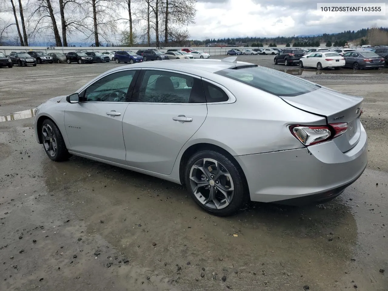 2022 Chevrolet Malibu Lt VIN: 1G1ZD5ST6NF163555 Lot: 80374014