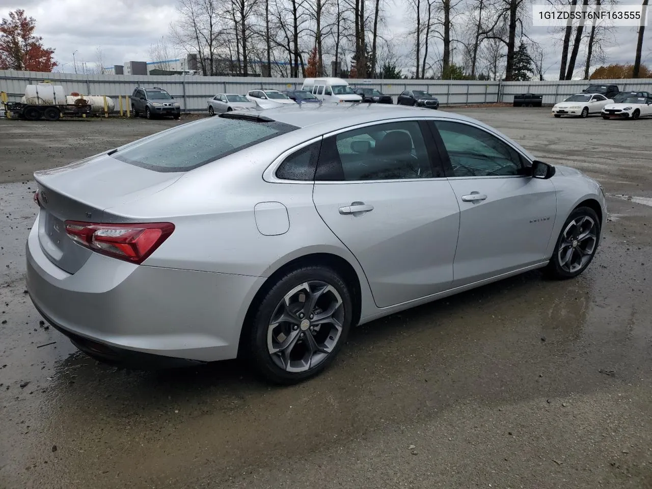 2022 Chevrolet Malibu Lt VIN: 1G1ZD5ST6NF163555 Lot: 80374014