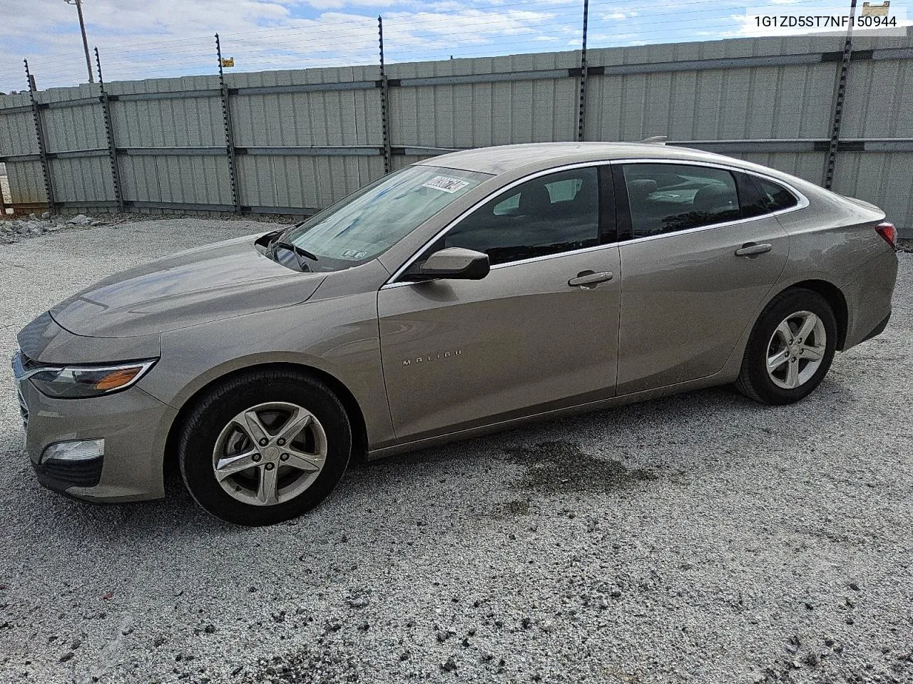 2022 Chevrolet Malibu Lt VIN: 1G1ZD5ST7NF150944 Lot: 80386714