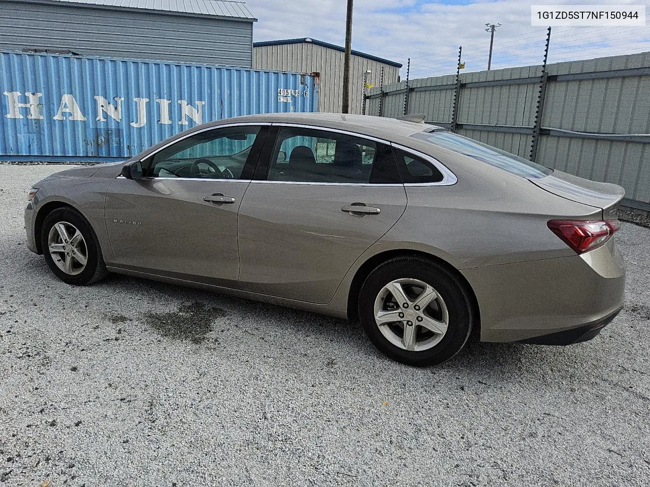 2022 Chevrolet Malibu Lt VIN: 1G1ZD5ST7NF150944 Lot: 80386714