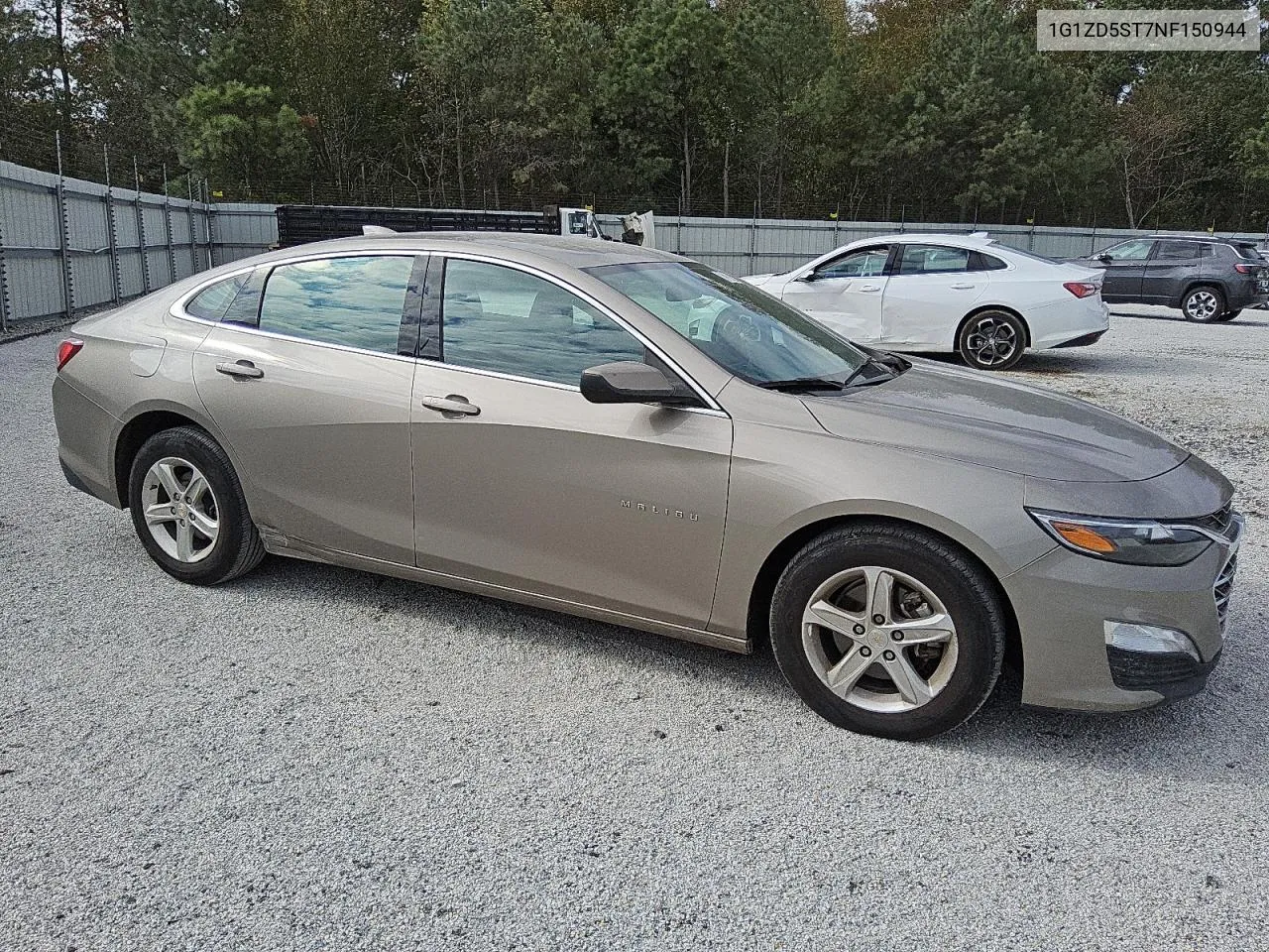 2022 Chevrolet Malibu Lt VIN: 1G1ZD5ST7NF150944 Lot: 80386714