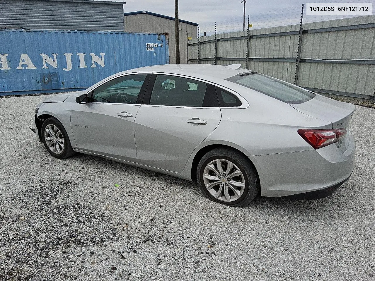 2022 Chevrolet Malibu Lt VIN: 1G1ZD5ST6NF121712 Lot: 80463324