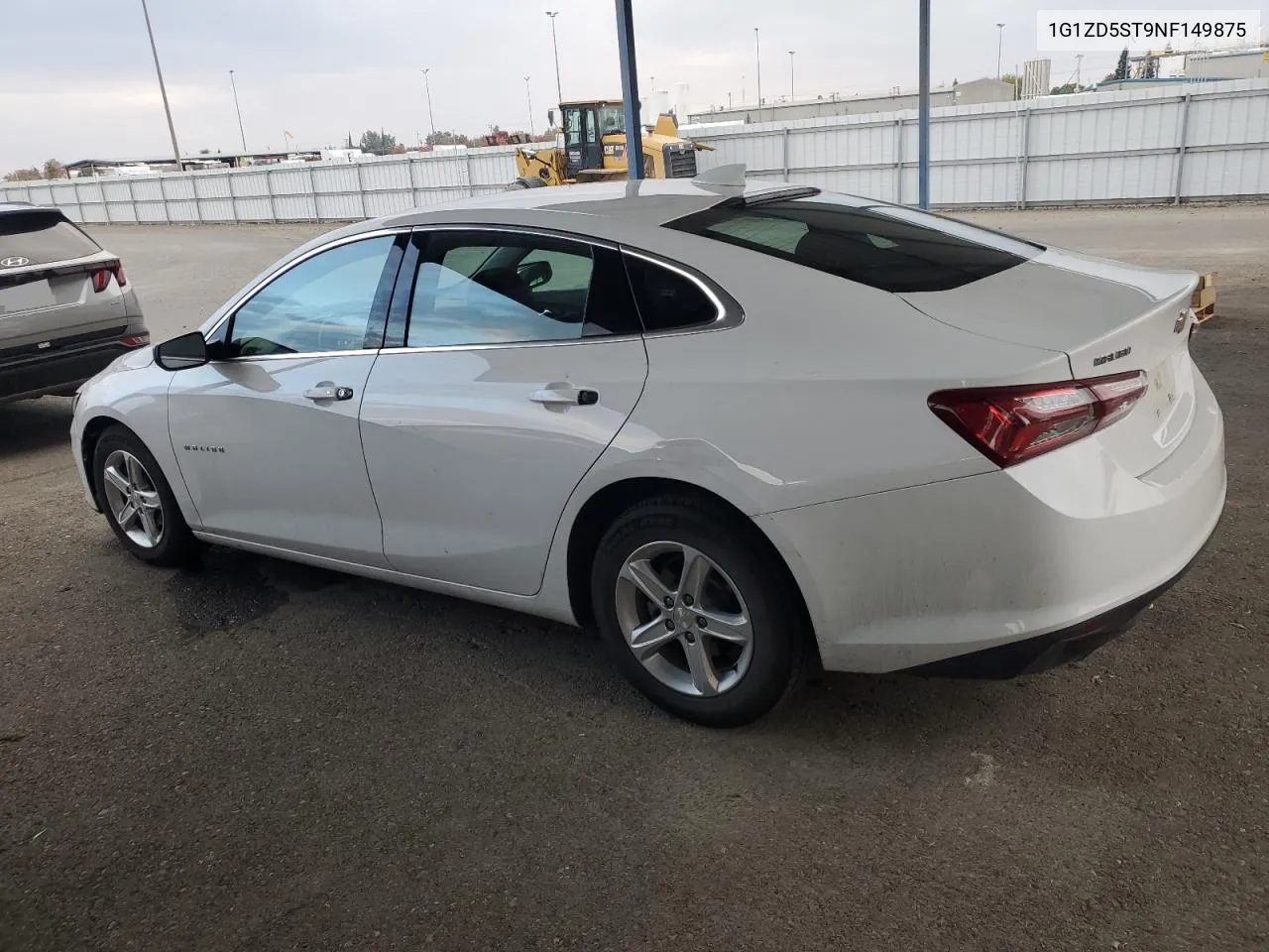 2022 Chevrolet Malibu Lt VIN: 1G1ZD5ST9NF149875 Lot: 80860094