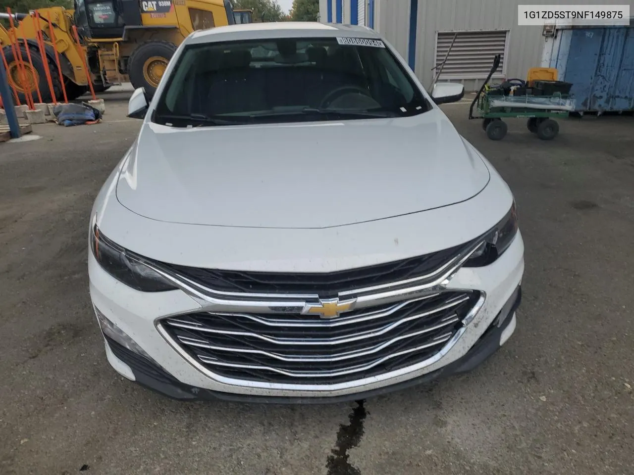 2022 Chevrolet Malibu Lt VIN: 1G1ZD5ST9NF149875 Lot: 80860094