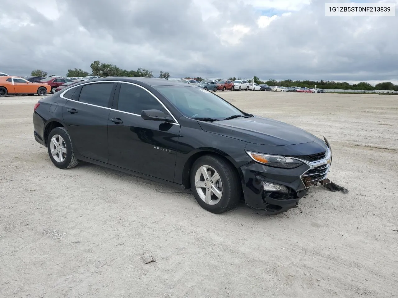 2022 Chevrolet Malibu Ls VIN: 1G1ZB5ST0NF213839 Lot: 81139254