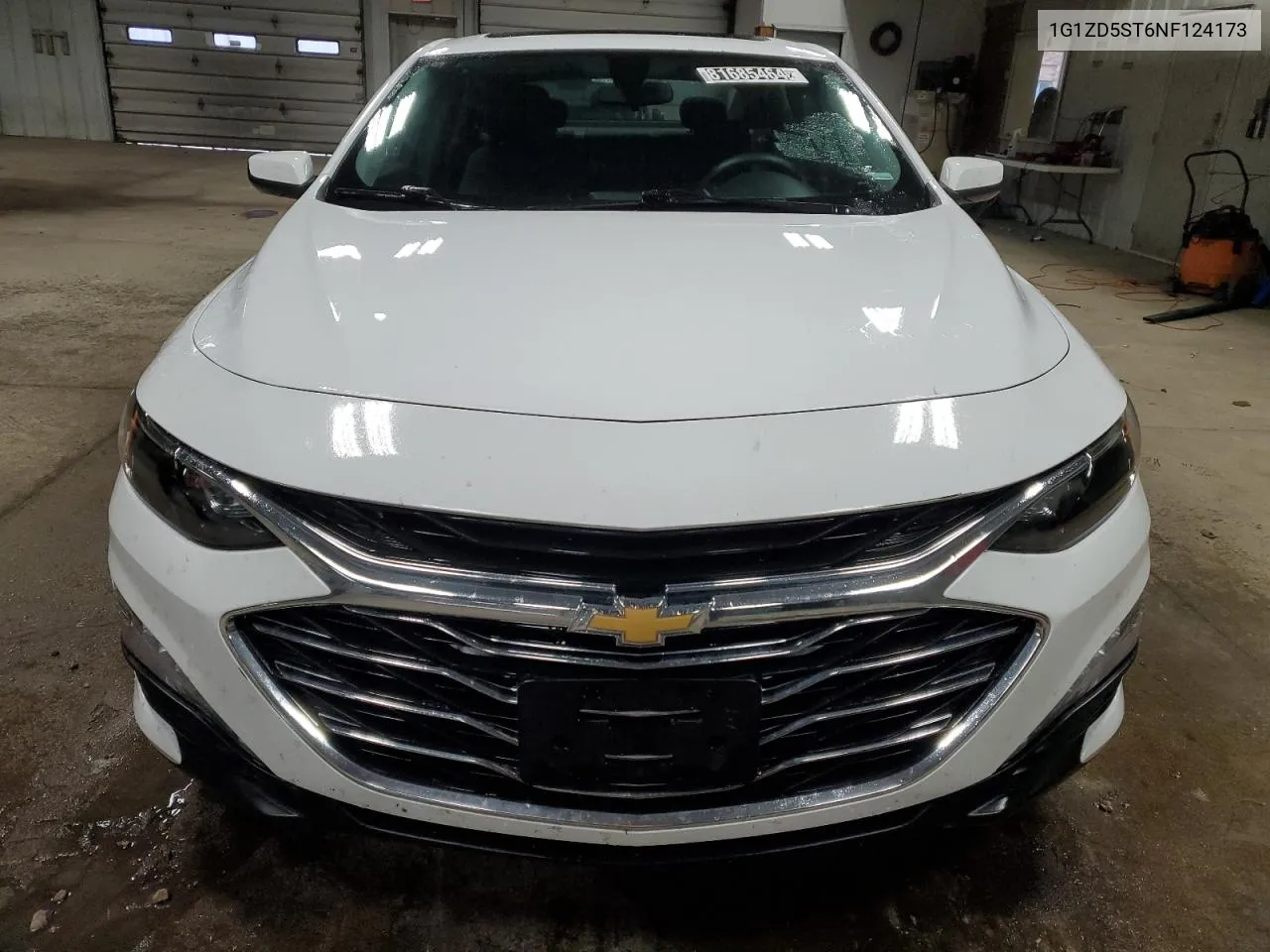 2022 Chevrolet Malibu Lt VIN: 1G1ZD5ST6NF124173 Lot: 81685464