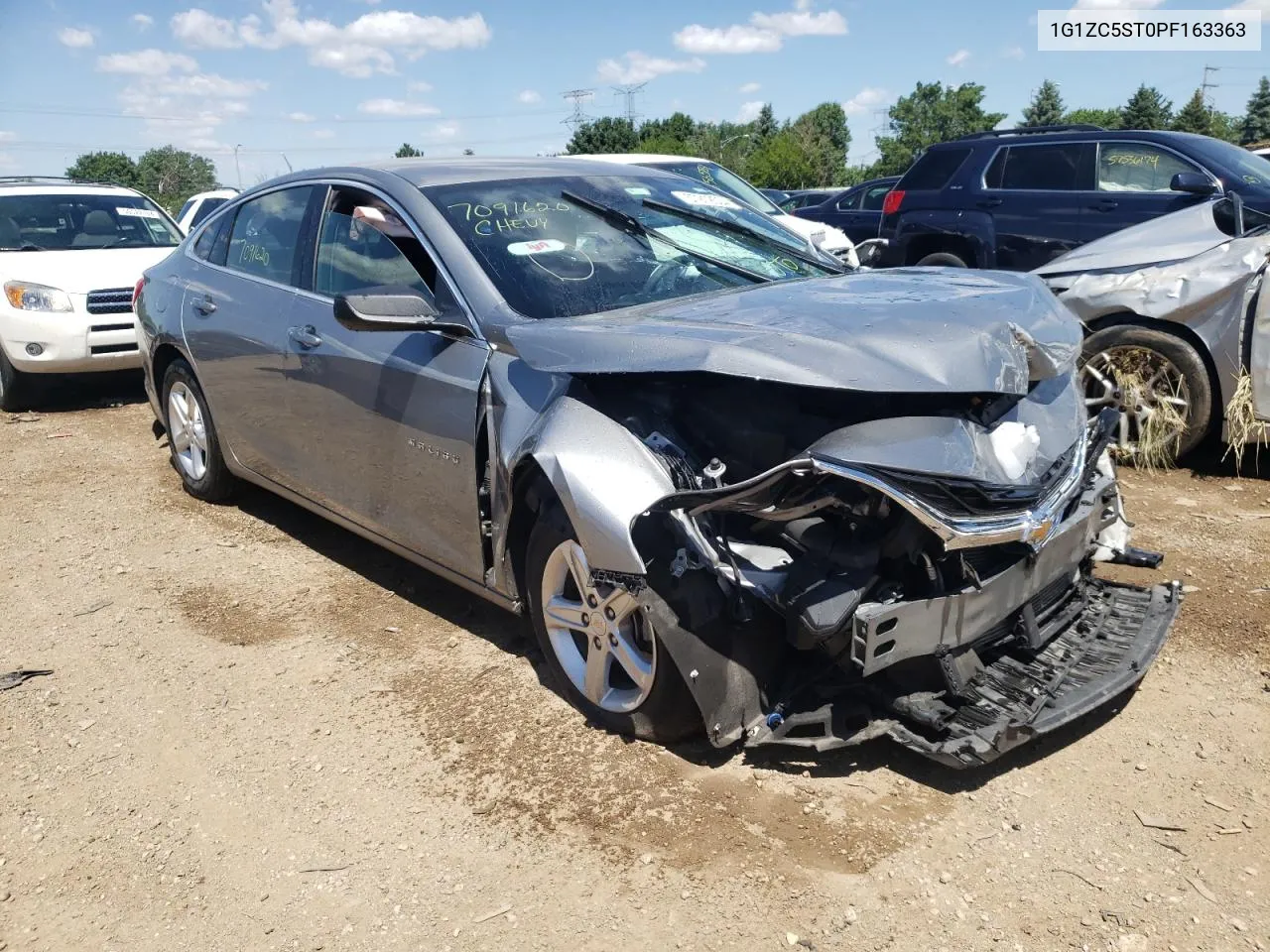 2023 Chevrolet Malibu Ls VIN: 1G1ZC5ST0PF163363 Lot: 57912534