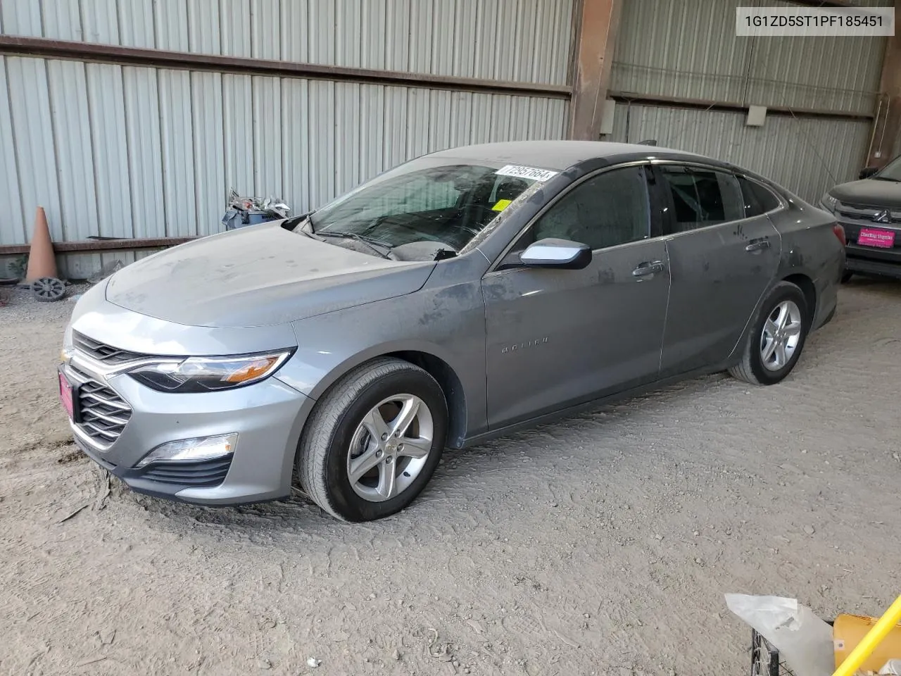 2023 Chevrolet Malibu Lt VIN: 1G1ZD5ST1PF185451 Lot: 72957664