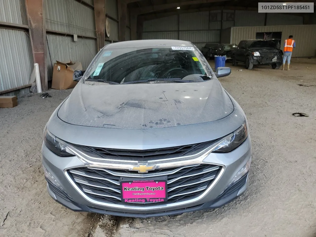 2023 Chevrolet Malibu Lt VIN: 1G1ZD5ST1PF185451 Lot: 72957664