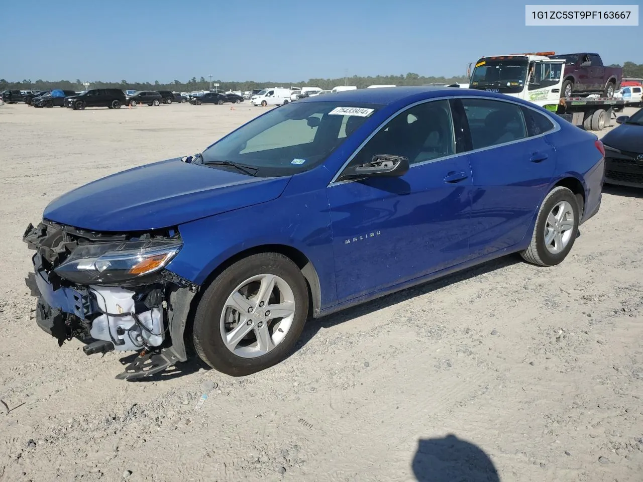 2023 Chevrolet Malibu Ls VIN: 1G1ZC5ST9PF163667 Lot: 75433924