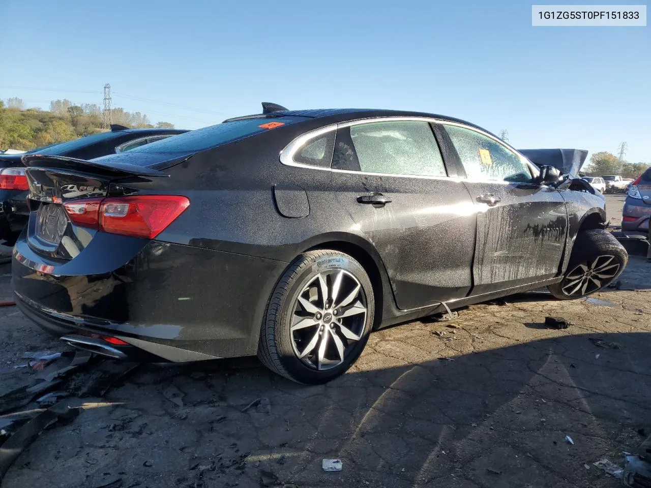 1G1ZG5ST0PF151833 2023 Chevrolet Malibu Rs