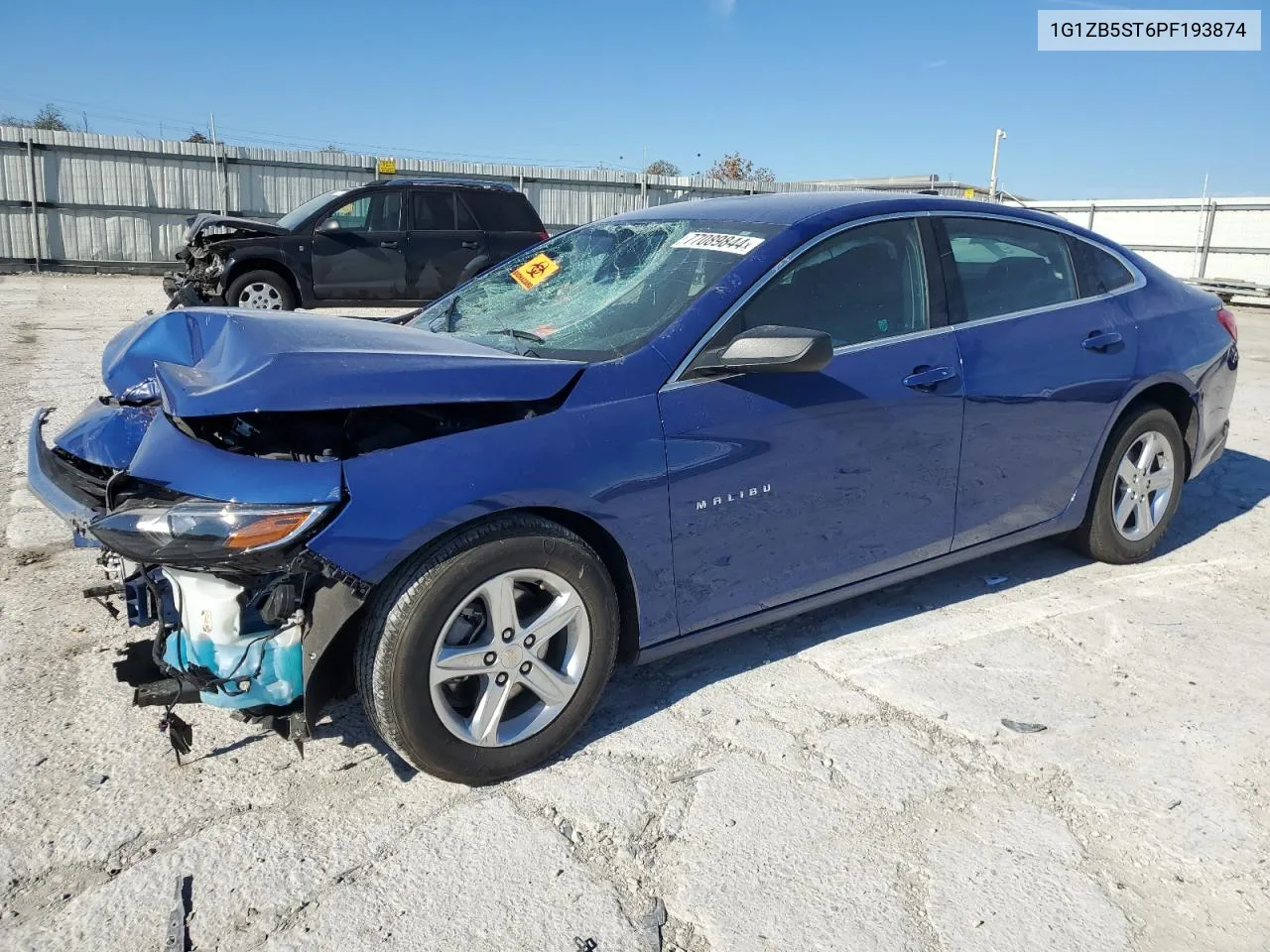 2023 Chevrolet Malibu Ls VIN: 1G1ZB5ST6PF193874 Lot: 77089844