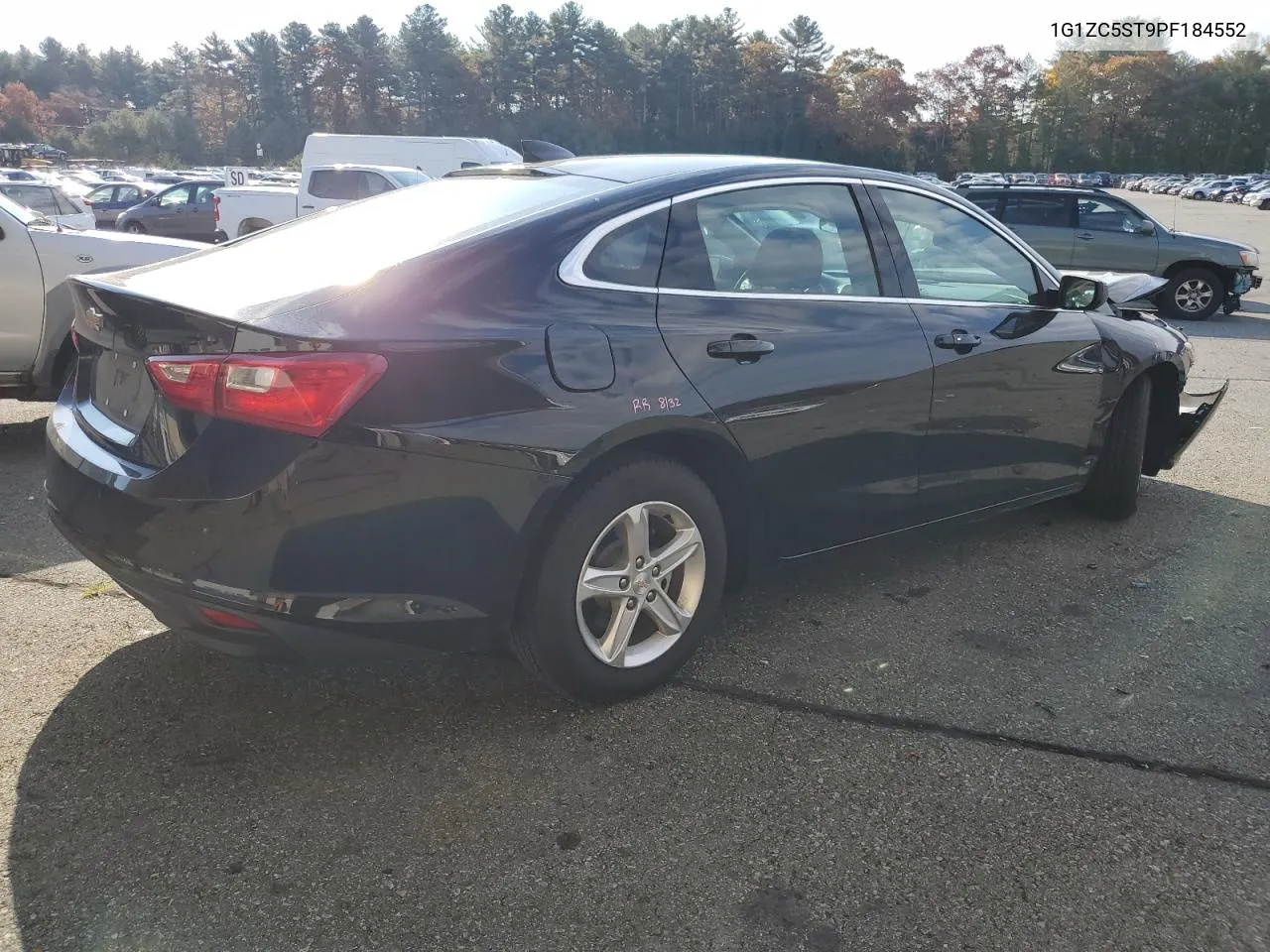 2023 Chevrolet Malibu Ls VIN: 1G1ZC5ST9PF184552 Lot: 77170524