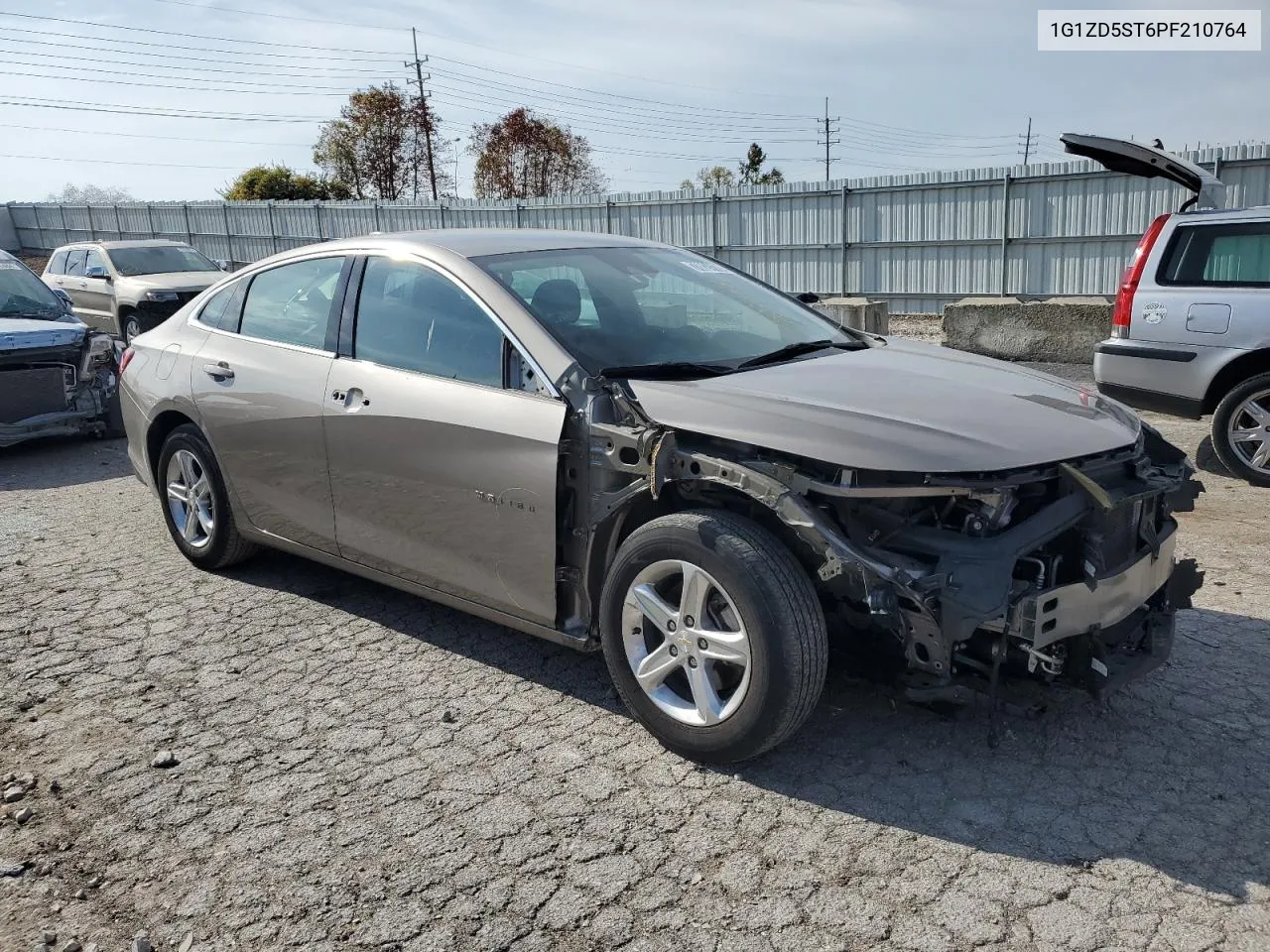 2023 Chevrolet Malibu Lt VIN: 1G1ZD5ST6PF210764 Lot: 78024184