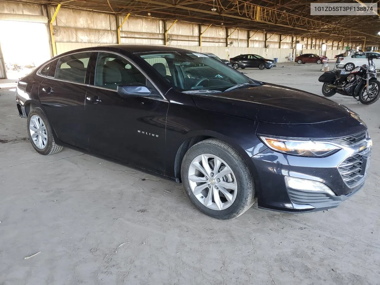 2023 Chevrolet Malibu Lt VIN: 1G1ZD5ST3PF138874 Lot: 78085104