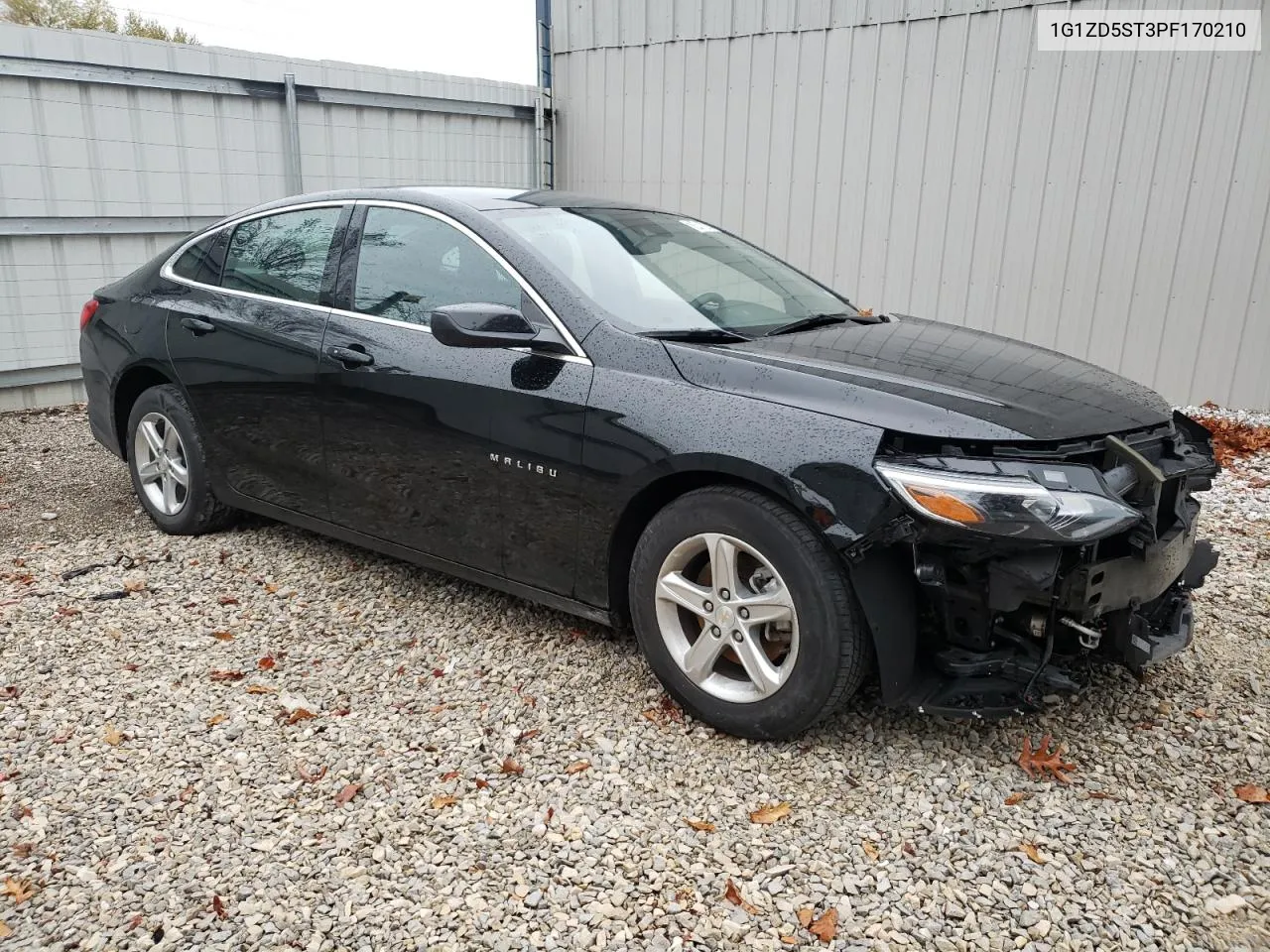 2023 Chevrolet Malibu Lt VIN: 1G1ZD5ST3PF170210 Lot: 78400444