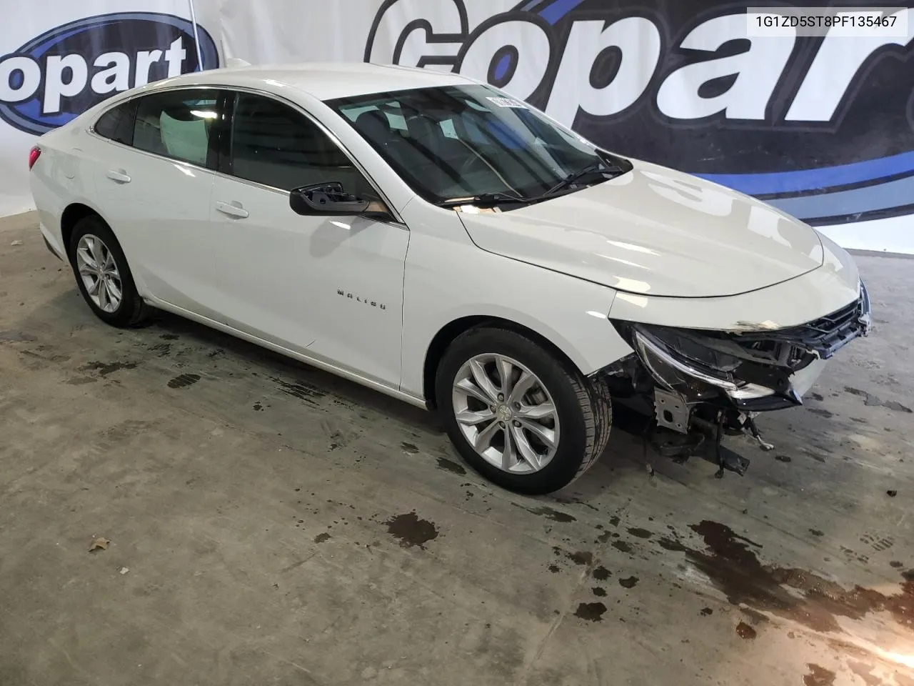 2023 Chevrolet Malibu Lt VIN: 1G1ZD5ST8PF135467 Lot: 78973874