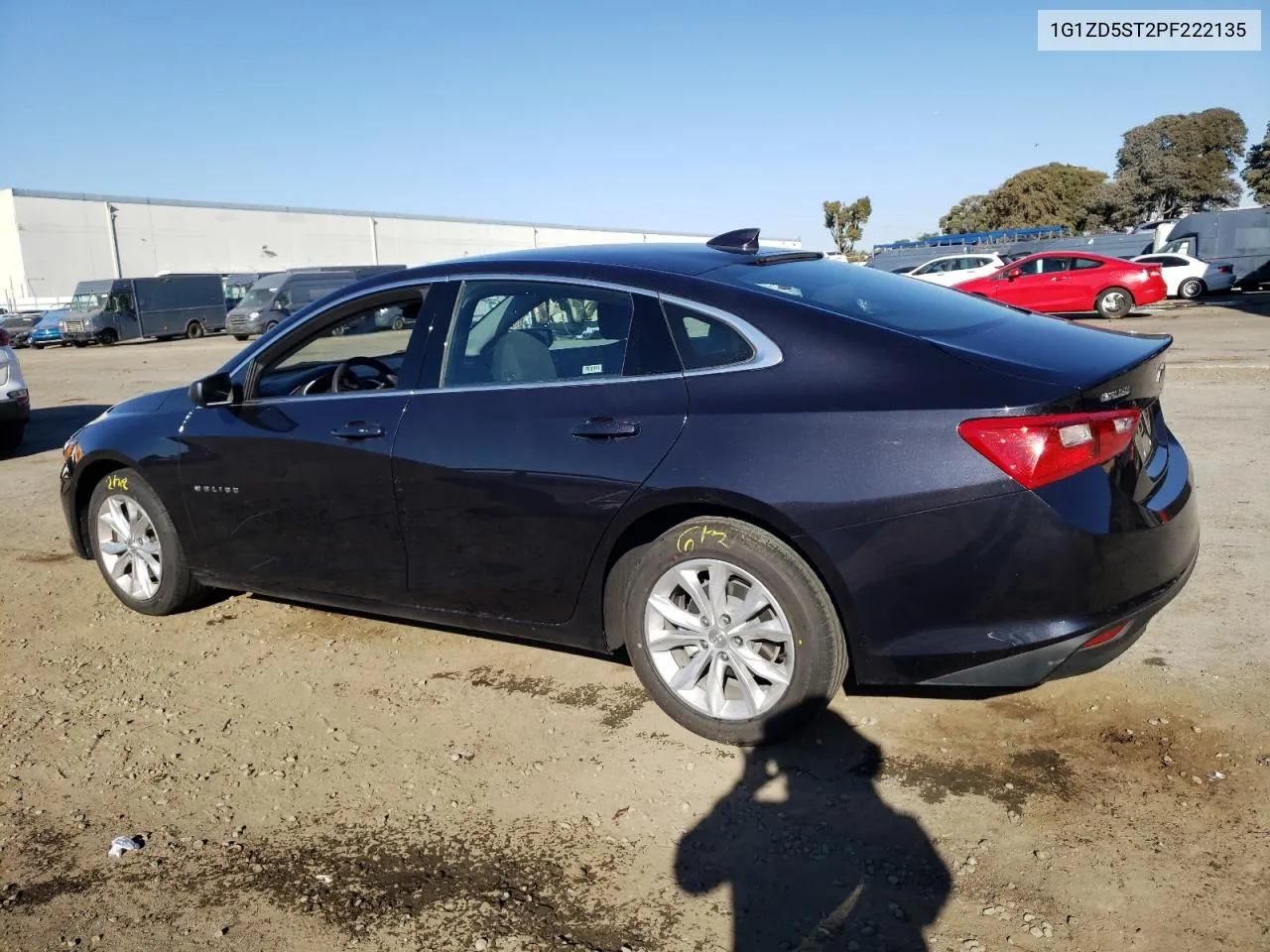 2023 Chevrolet Malibu Lt VIN: 1G1ZD5ST2PF222135 Lot: 79938484