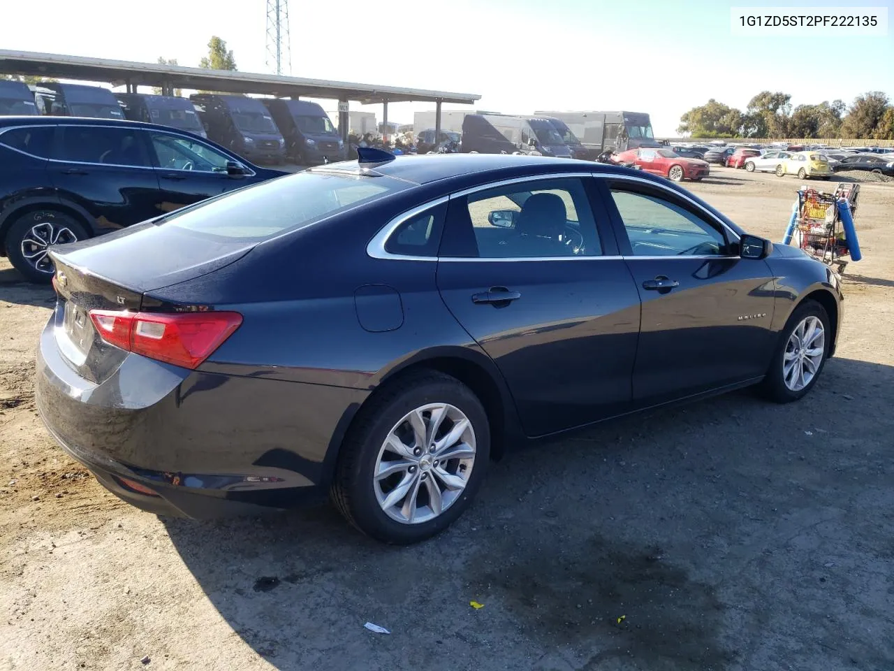 2023 Chevrolet Malibu Lt VIN: 1G1ZD5ST2PF222135 Lot: 79938484