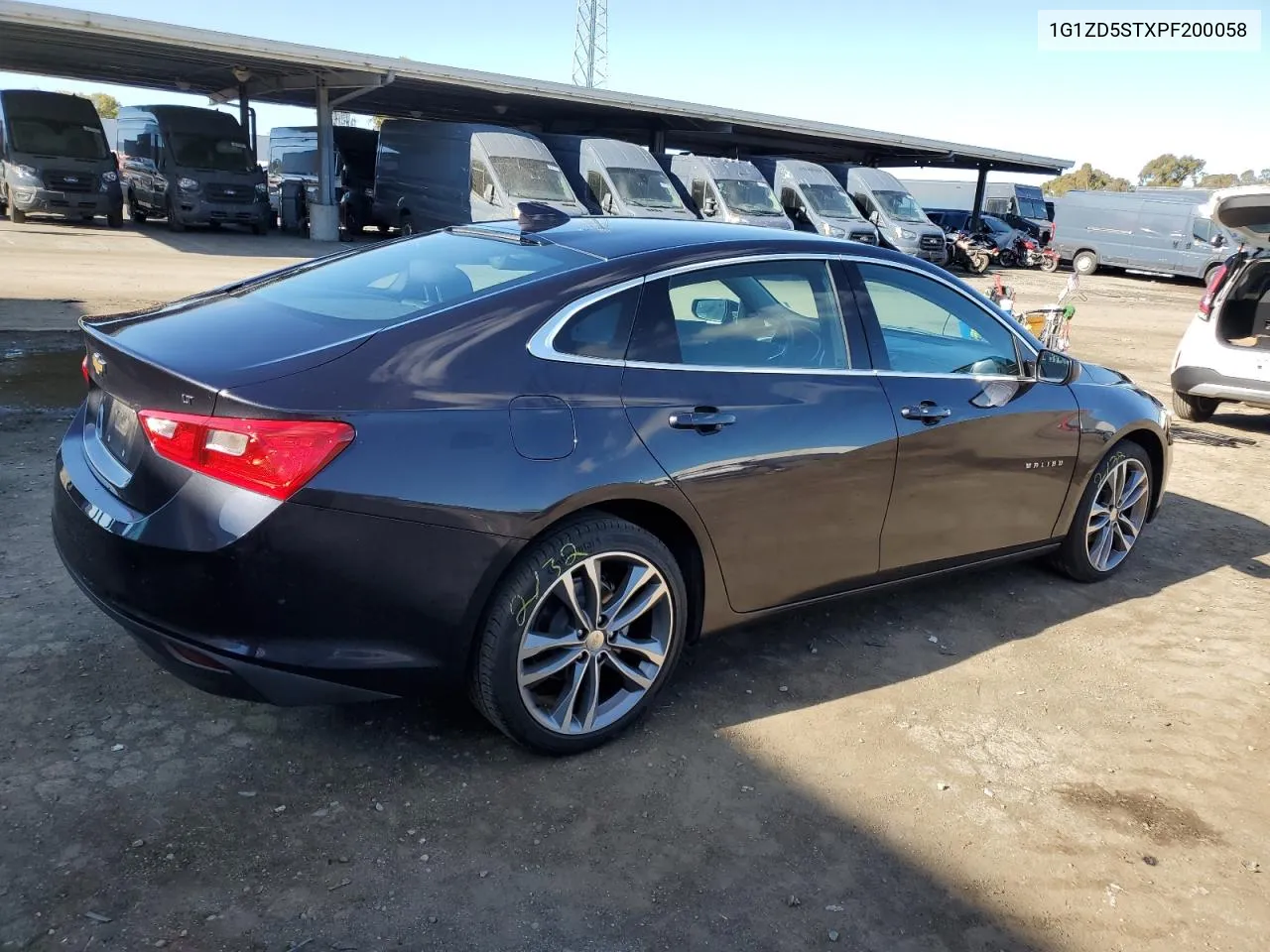 2023 Chevrolet Malibu Lt VIN: 1G1ZD5STXPF200058 Lot: 81081674