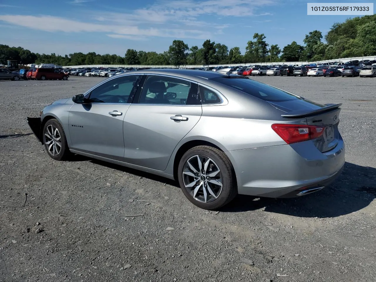 2024 Chevrolet Malibu Rs VIN: 1G1ZG5ST6RF179333 Lot: 61220654