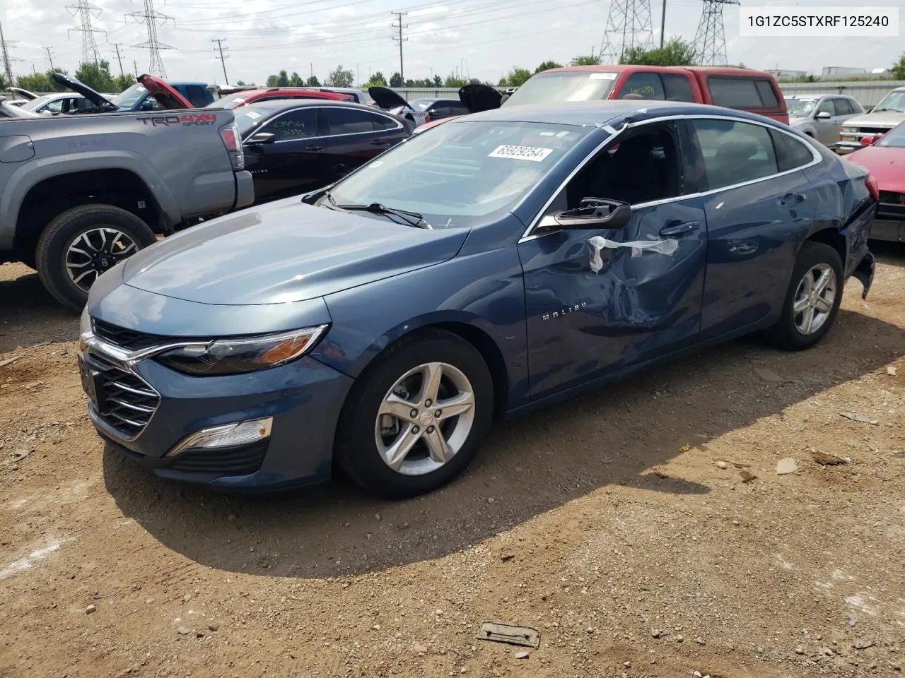 2024 Chevrolet Malibu Ls VIN: 1G1ZC5STXRF125240 Lot: 65929254