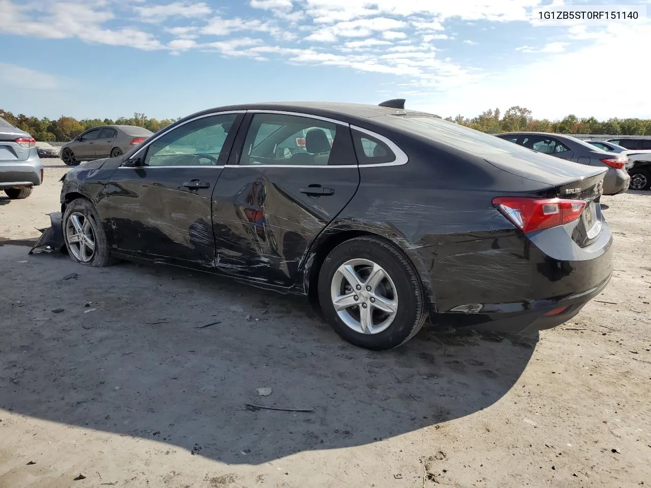 2024 Chevrolet Malibu Ls VIN: 1G1ZB5ST0RF151140 Lot: 75935304