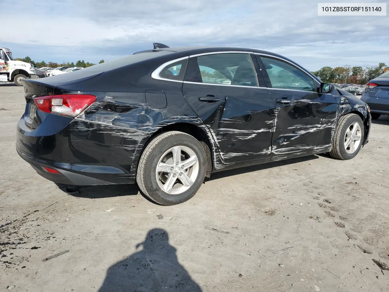 2024 Chevrolet Malibu Ls VIN: 1G1ZB5ST0RF151140 Lot: 75935304