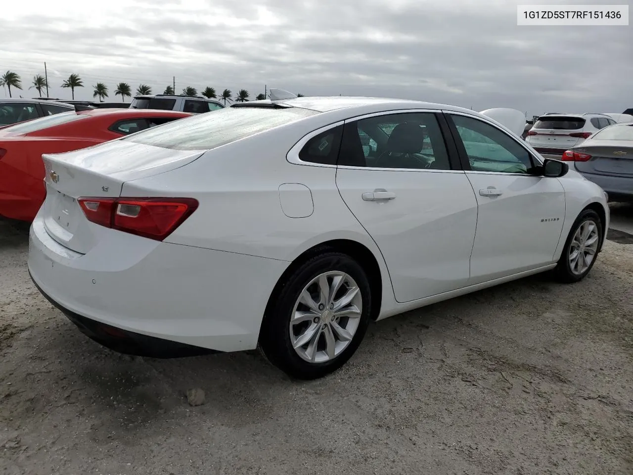 2024 Chevrolet Malibu Lt VIN: 1G1ZD5ST7RF151436 Lot: 76278224