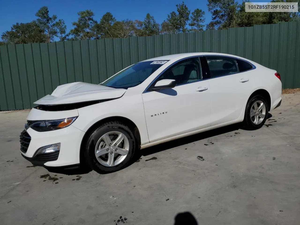 2024 Chevrolet Malibu Ls VIN: 1G1ZB5ST2RF190215 Lot: 76614414