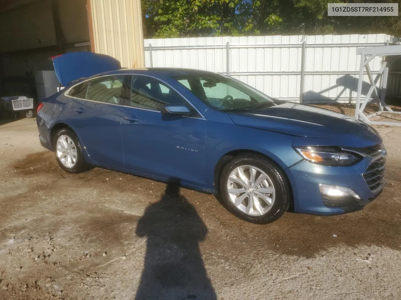 2024 Chevrolet Malibu Lt VIN: 1G1ZD5ST7RF214955 Lot: 76654024