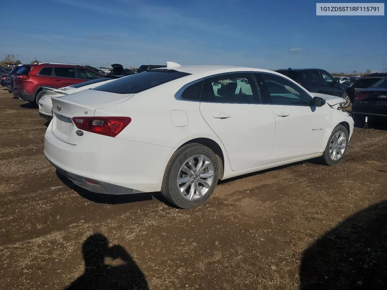 2024 Chevrolet Malibu Lt VIN: 1G1ZD5ST1RF115791 Lot: 77337264