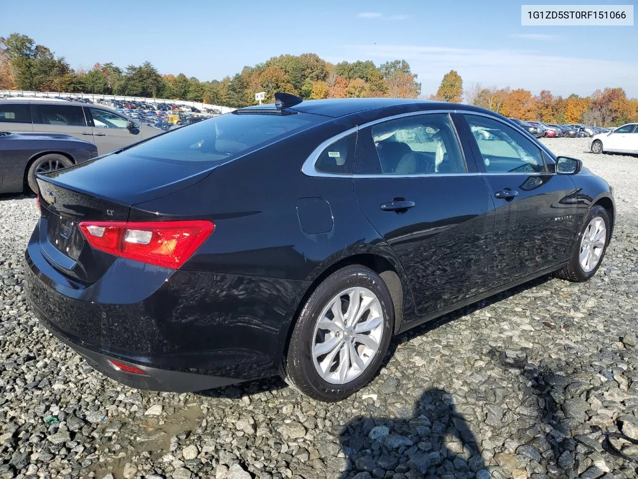 2024 Chevrolet Malibu Lt VIN: 1G1ZD5ST0RF151066 Lot: 78398594