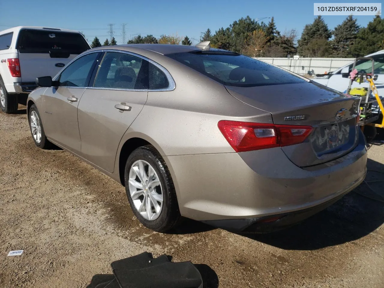 2024 Chevrolet Malibu Lt VIN: 1G1ZD5STXRF204159 Lot: 78794844