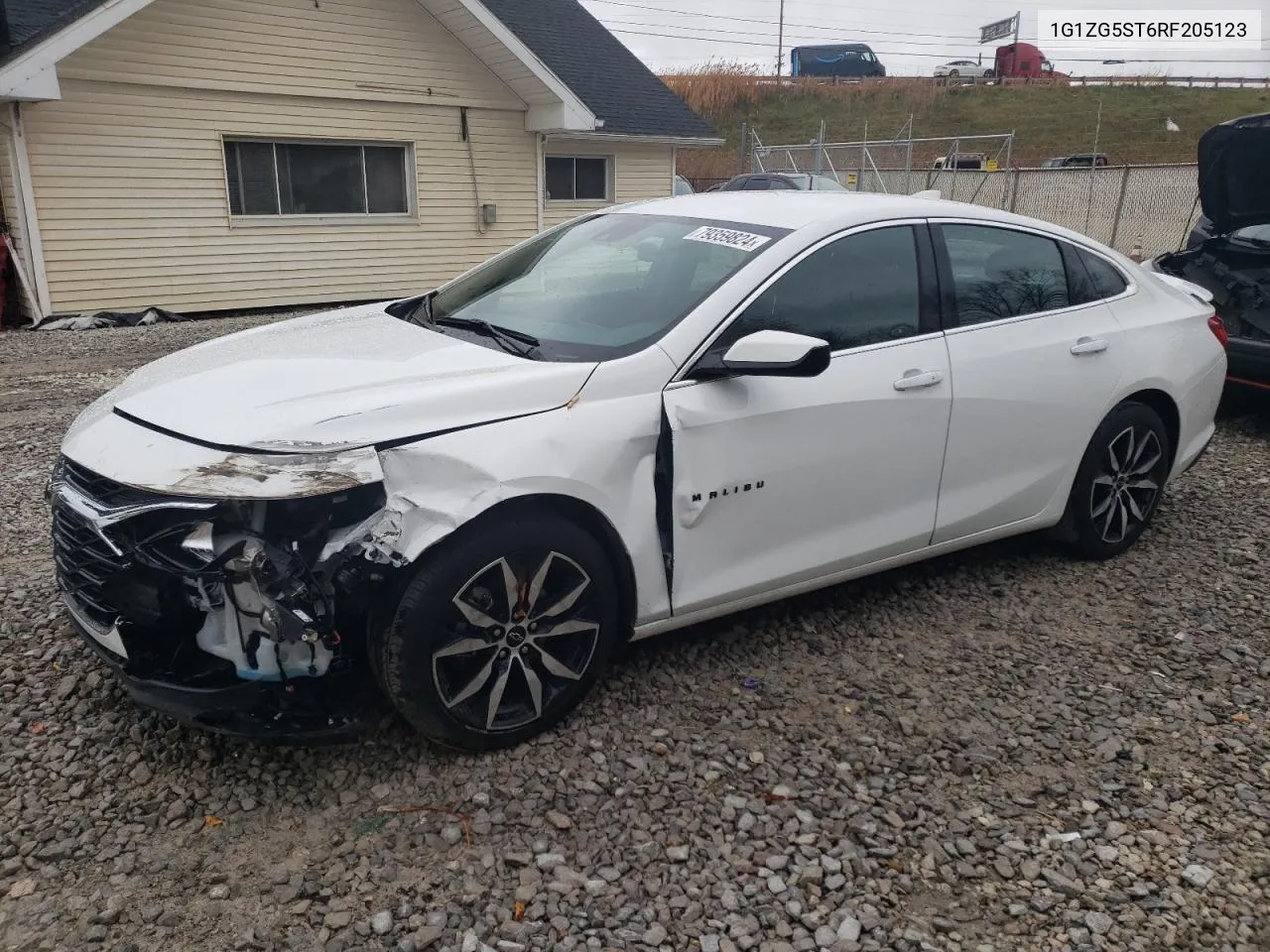 2024 Chevrolet Malibu Rs VIN: 1G1ZG5ST6RF205123 Lot: 79359824