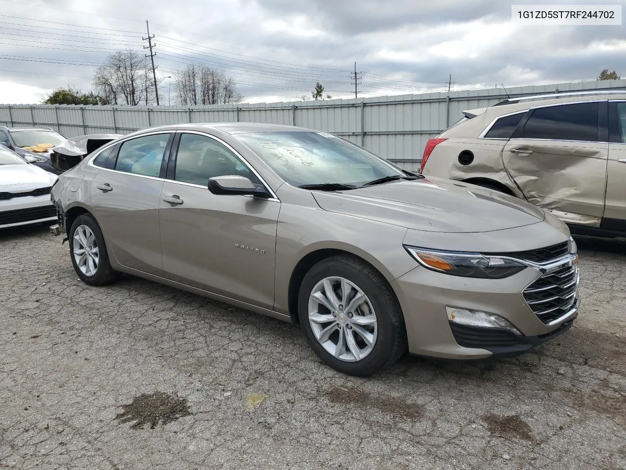 2024 Chevrolet Malibu Lt VIN: 1G1ZD5ST7RF244702 Lot: 79742274