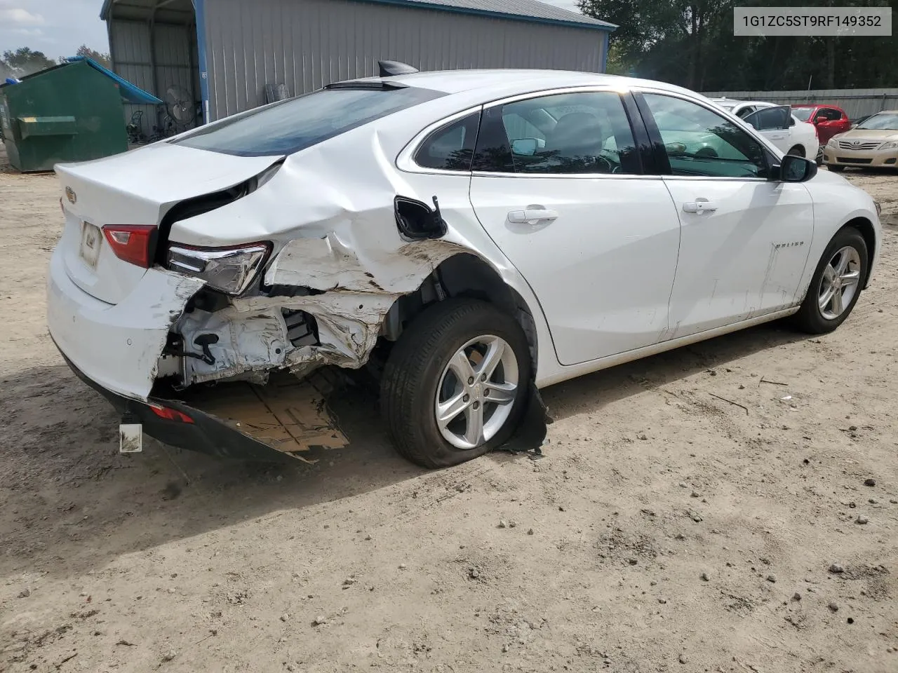 2024 Chevrolet Malibu Ls VIN: 1G1ZC5ST9RF149352 Lot: 80293524